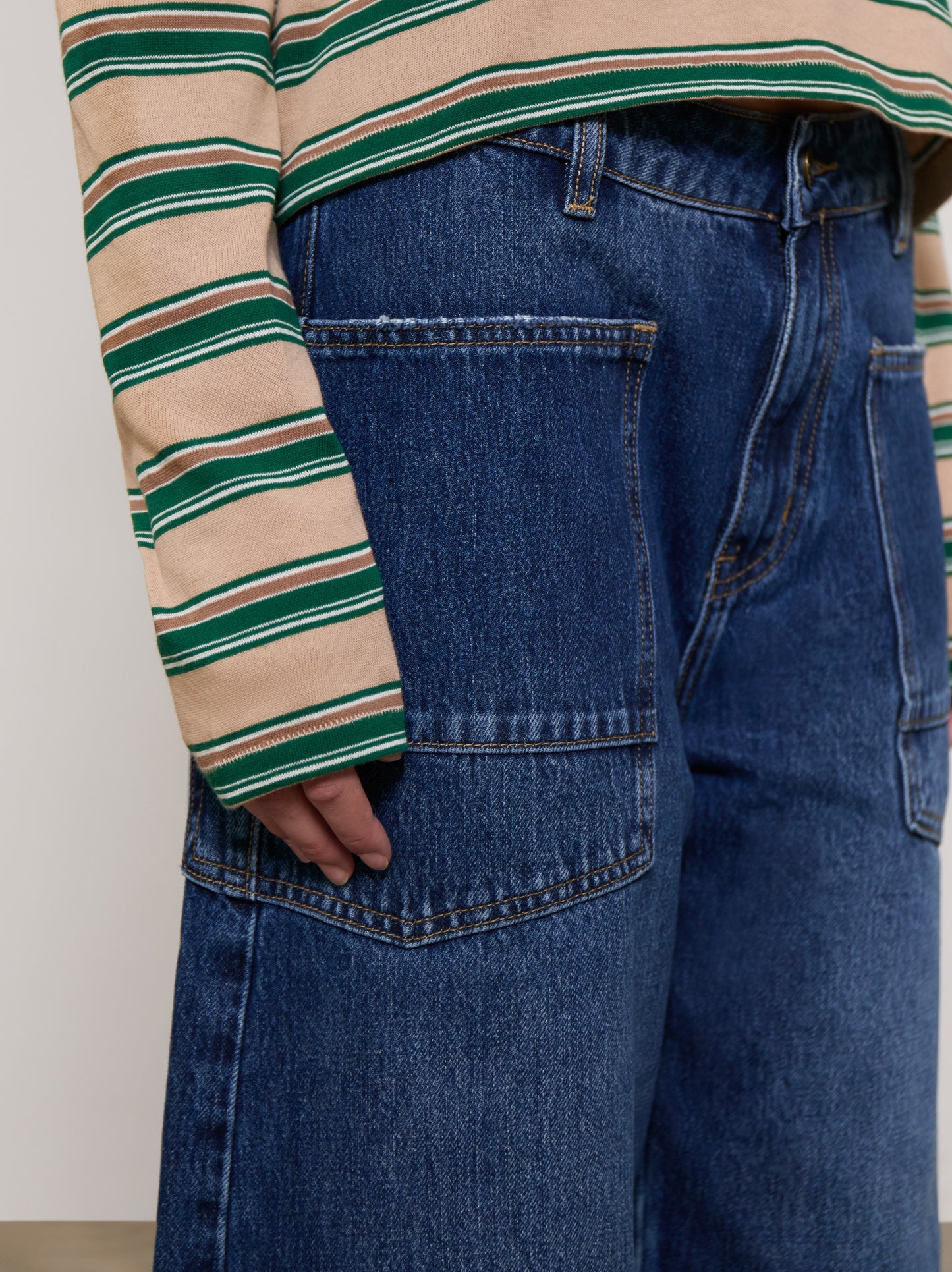 Jeans balloon tiro medio - ULK Nahla