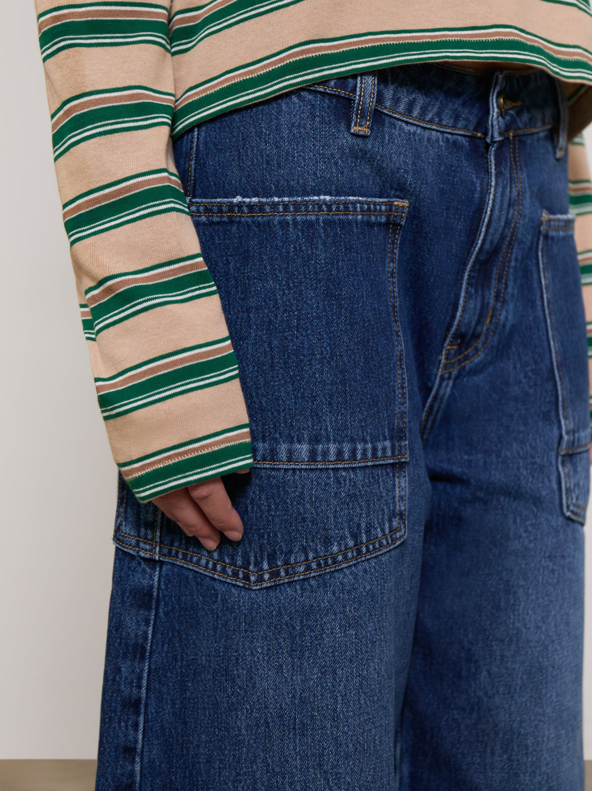 Jeans balloon tiro medio - ULK Nahla