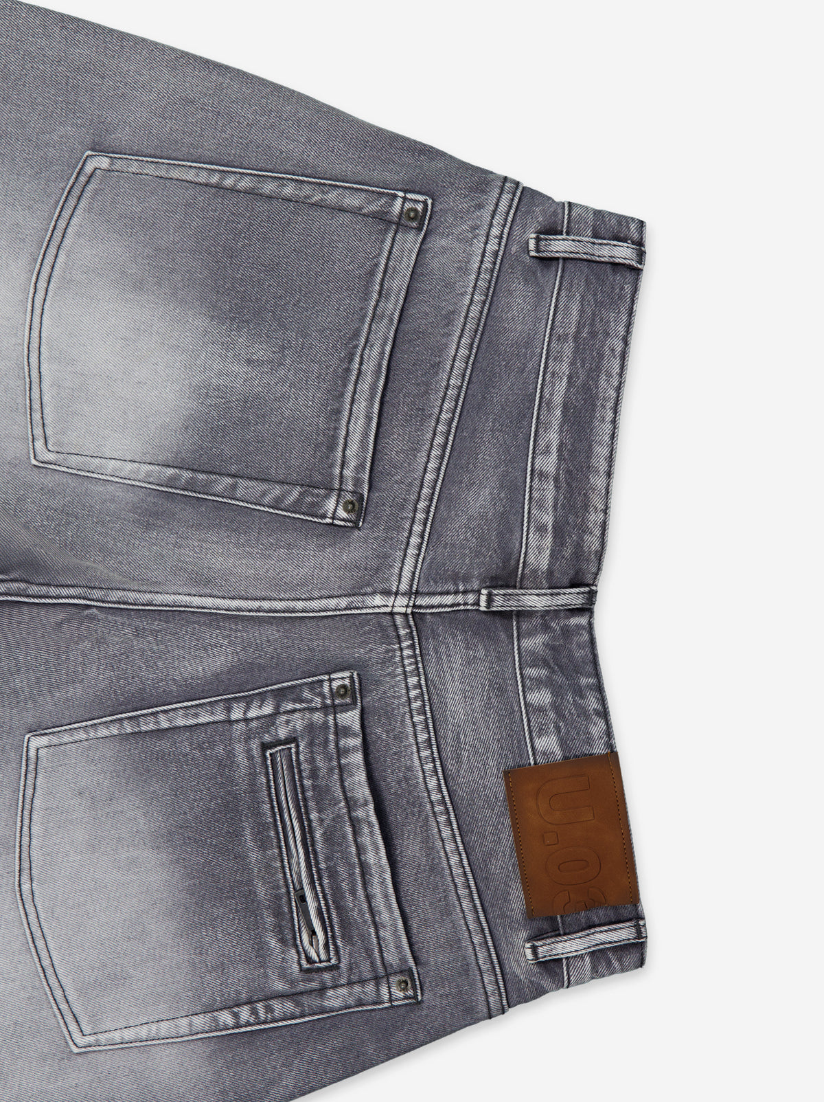 Jeans wide leg gris - Camo
