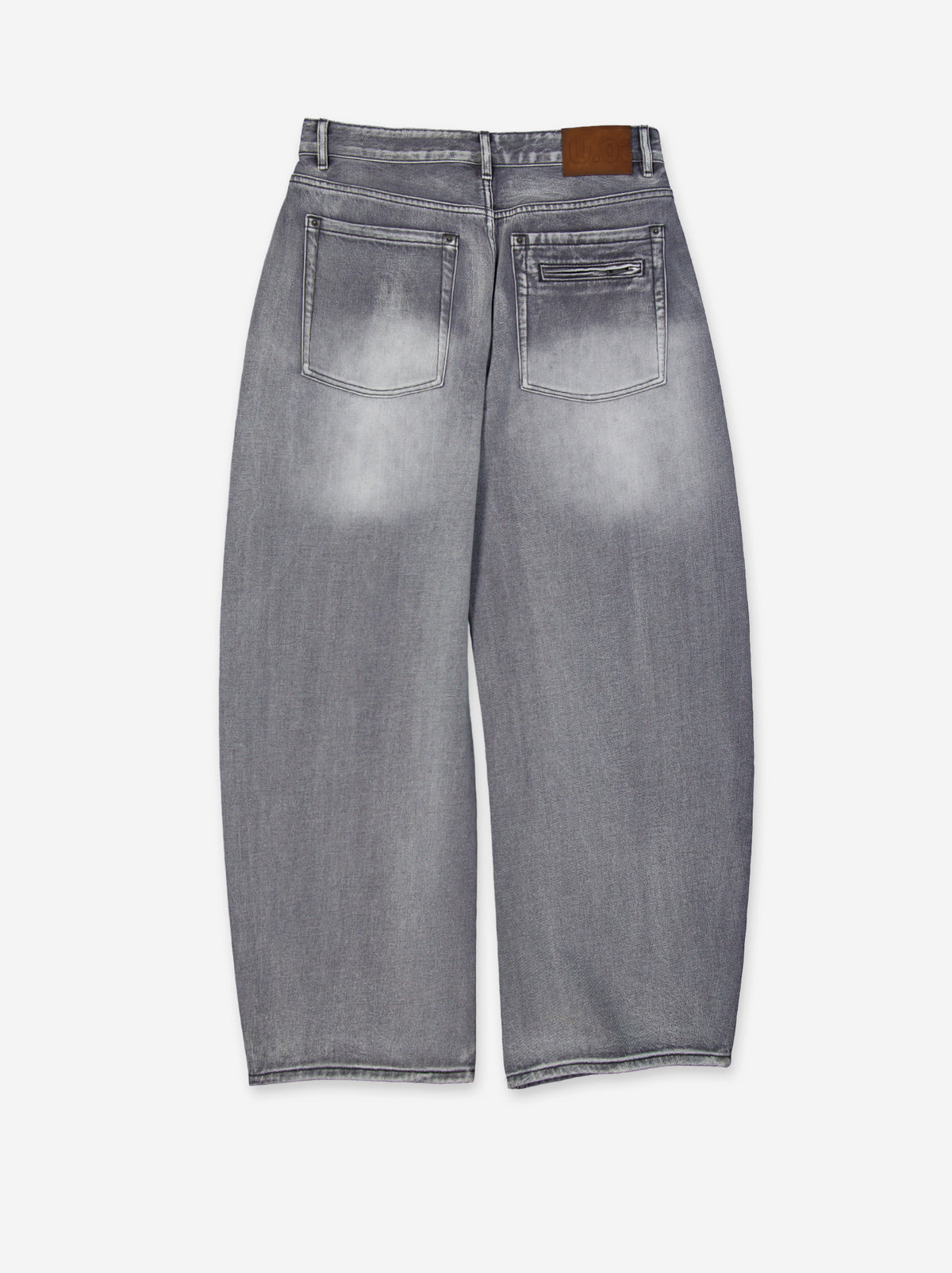 Jeans wide leg gris - Camo