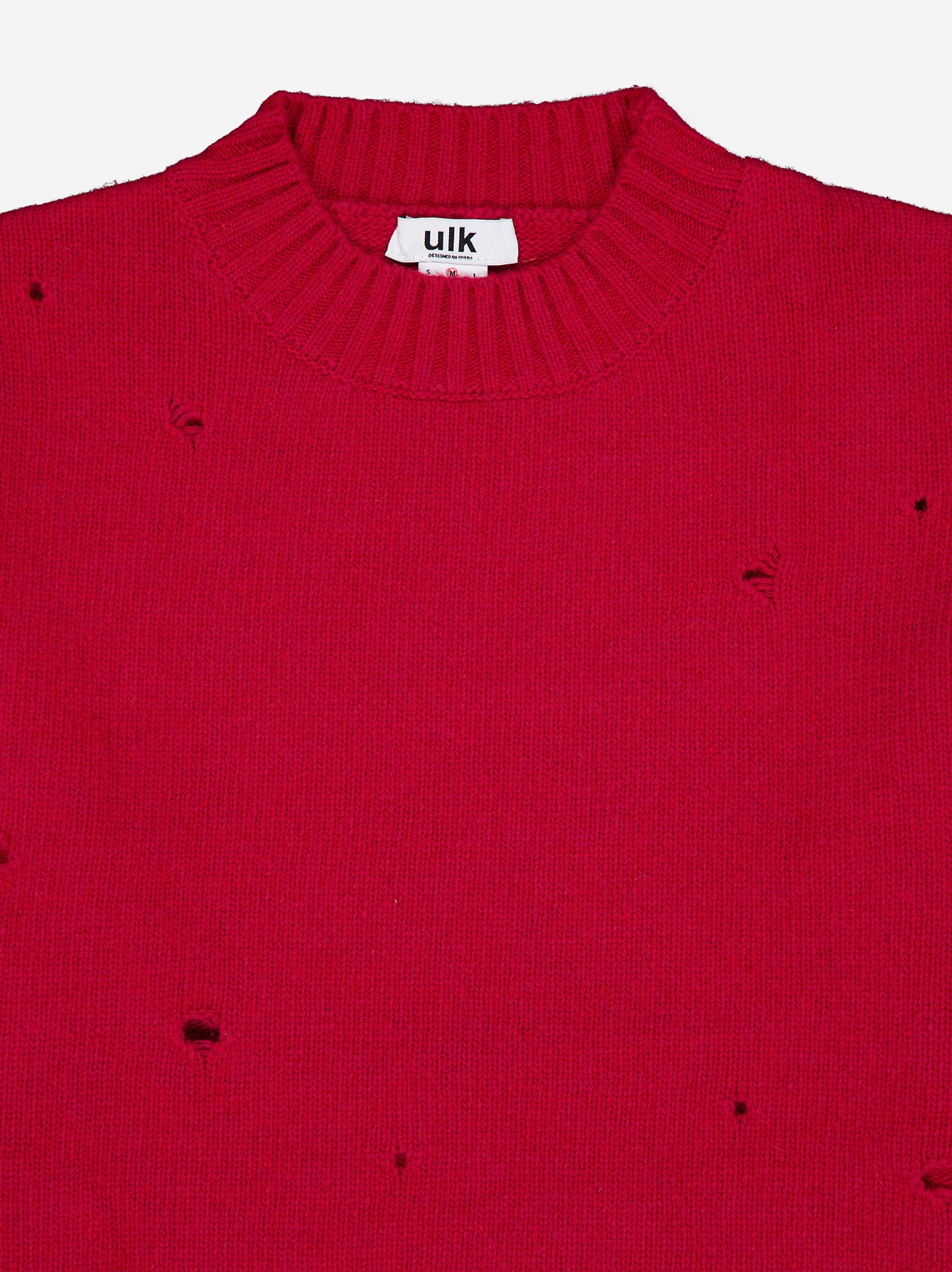 Distressed knit sweater - Helena