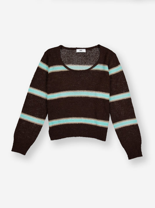 Striped Knit Jumper - Wally