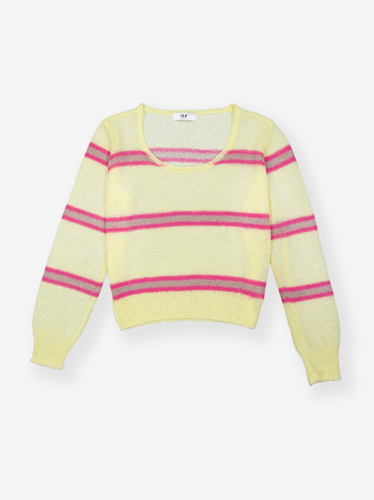 Striped knit sweater - Wally