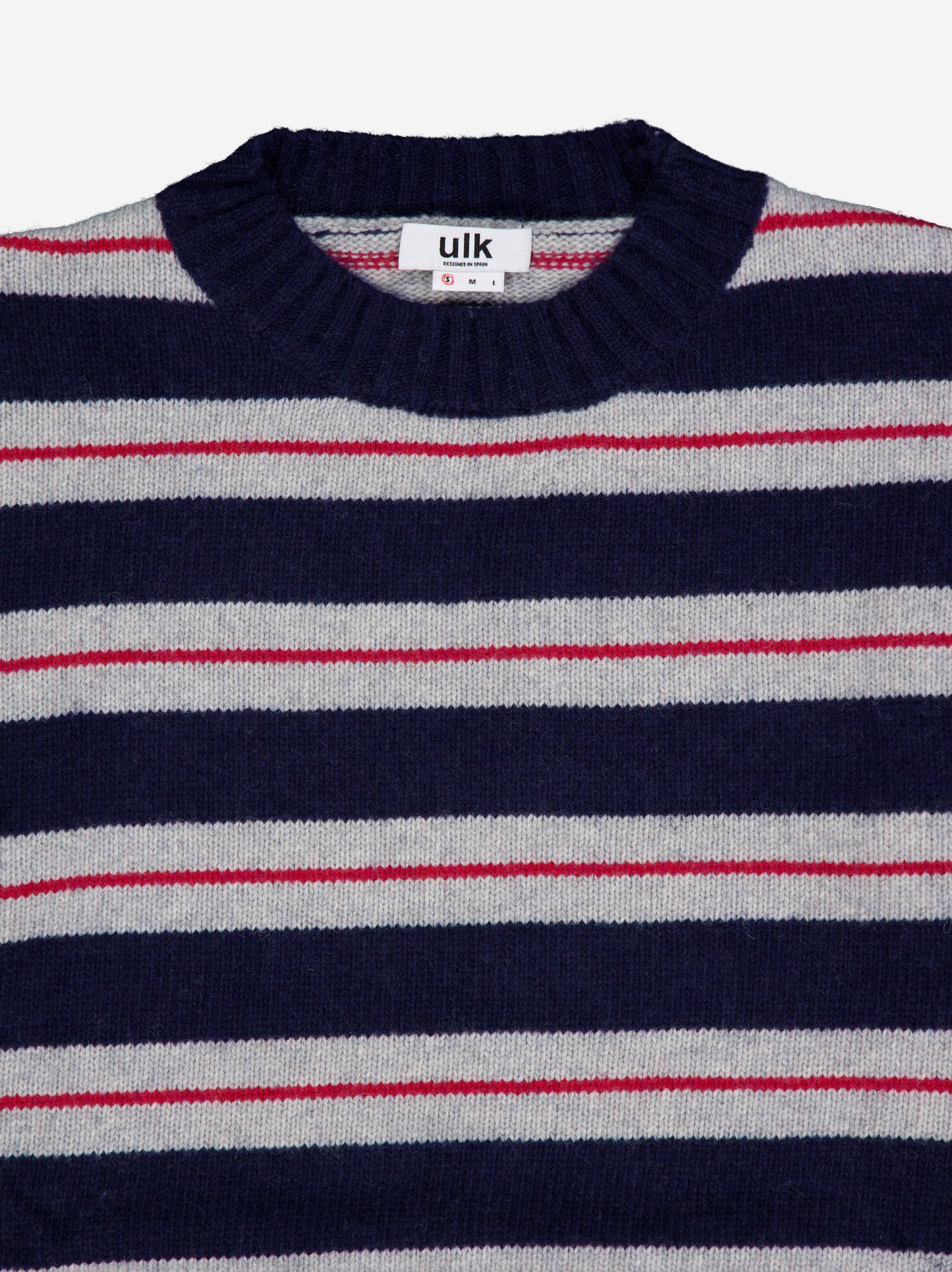 Jersey de punto a rayas - Glass