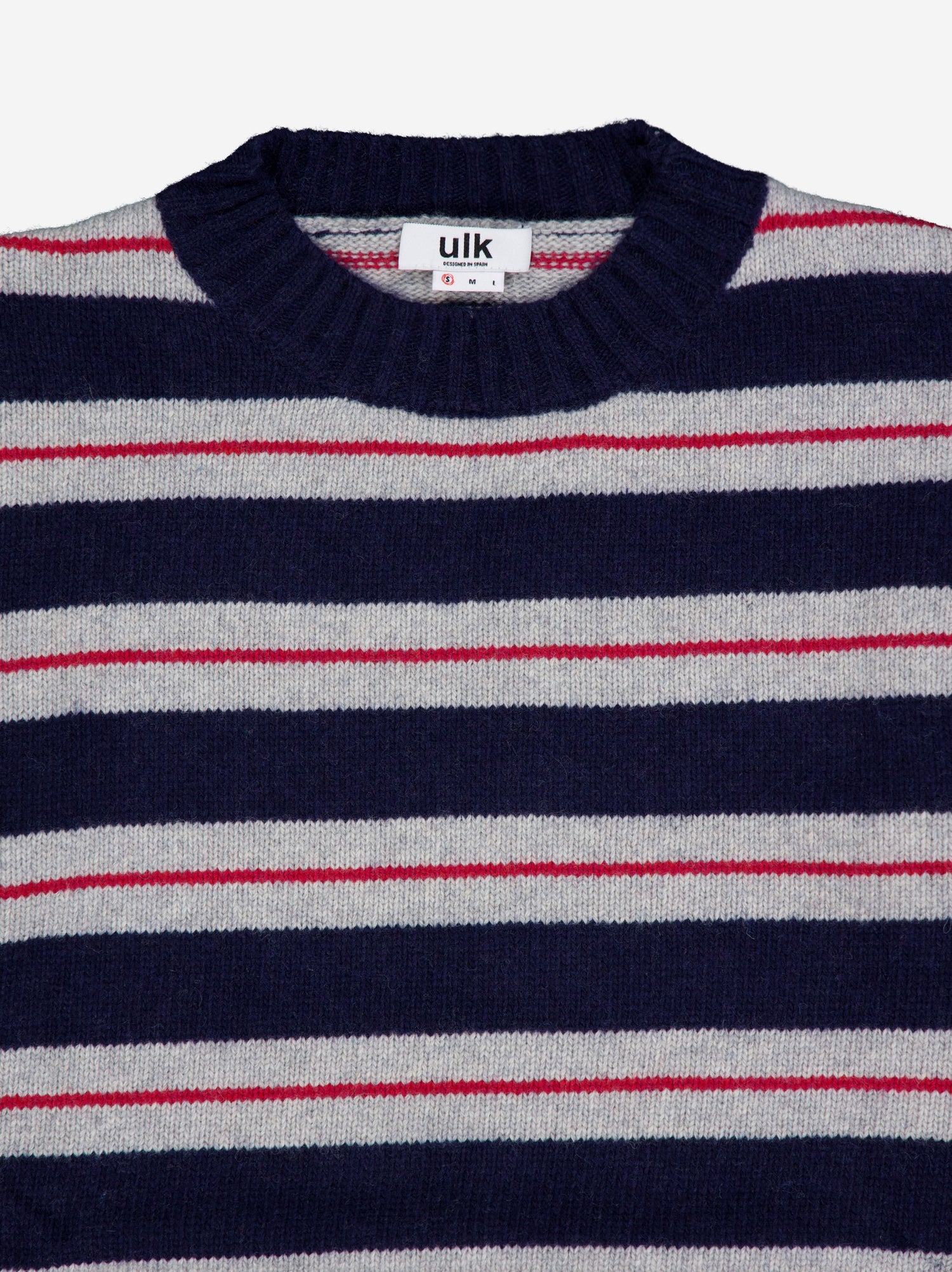 Jersey de punto a rayas - Glass