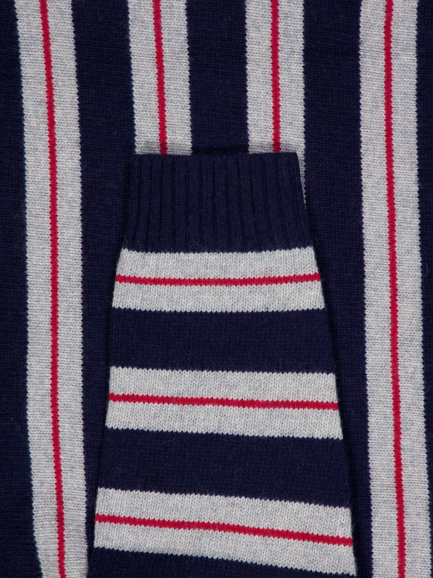 Jersey de punto a rayas - Glass