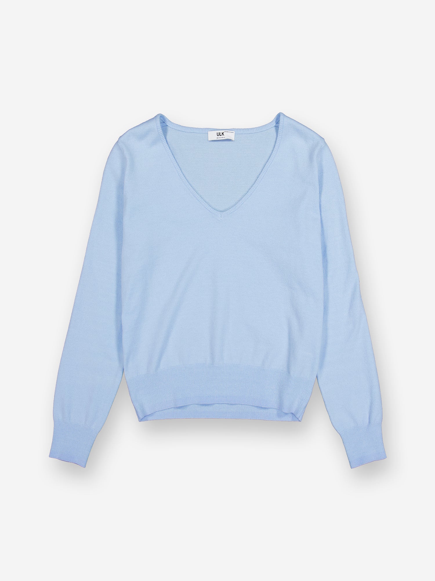 Jersey de punto con cuello en V - Fae