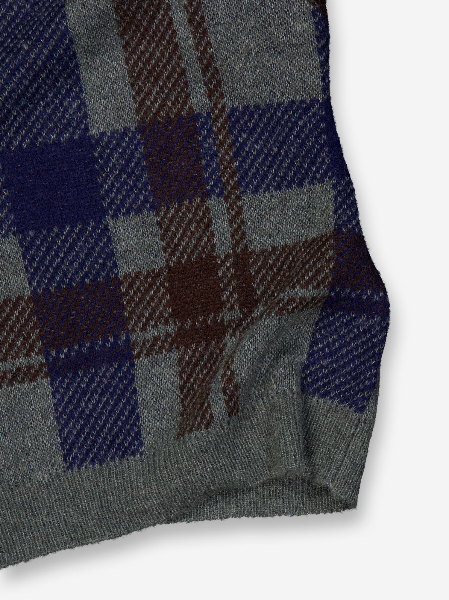 Jersey de punto tartán Pin