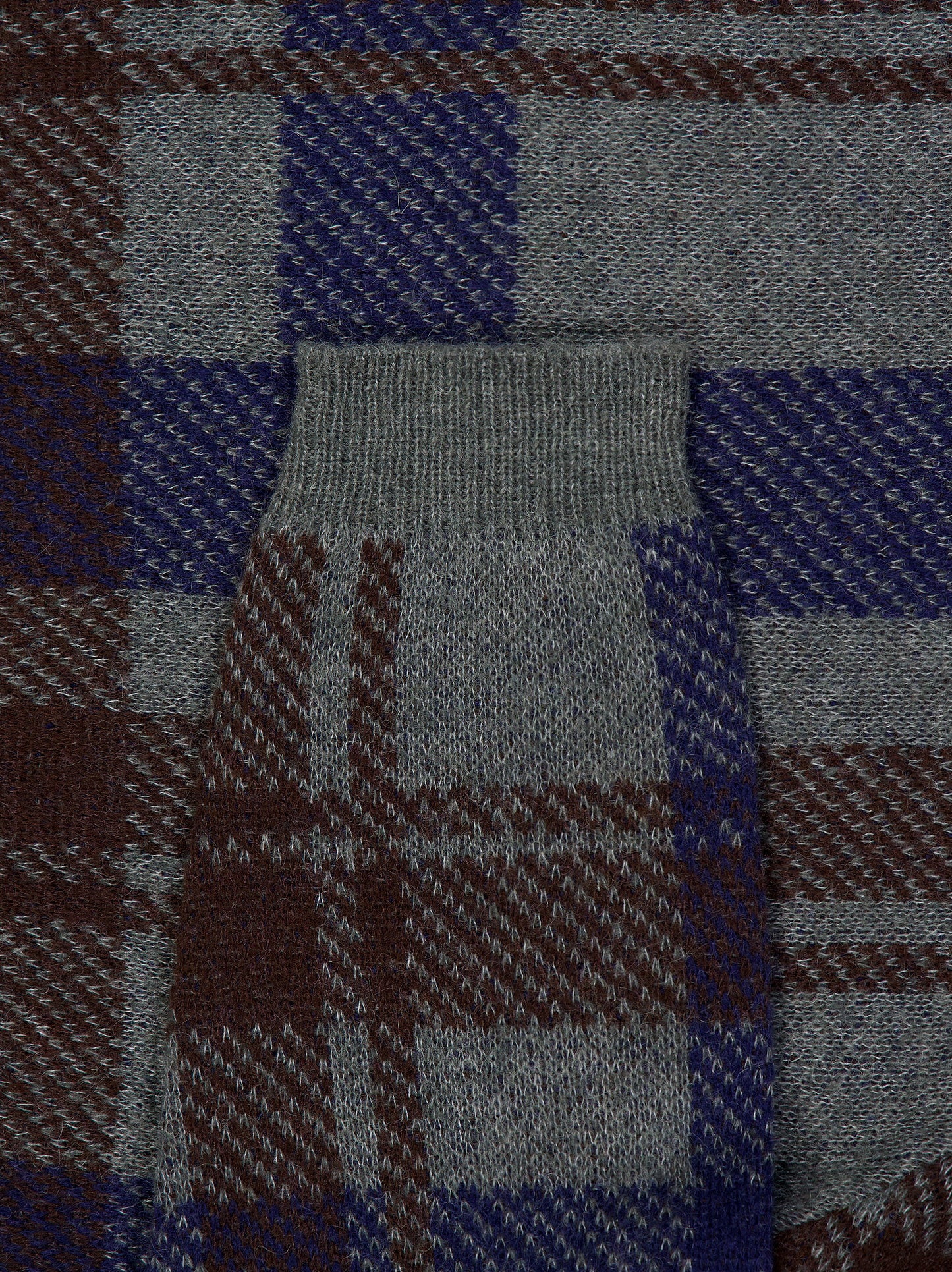 Jersey de punto tartán - Pin