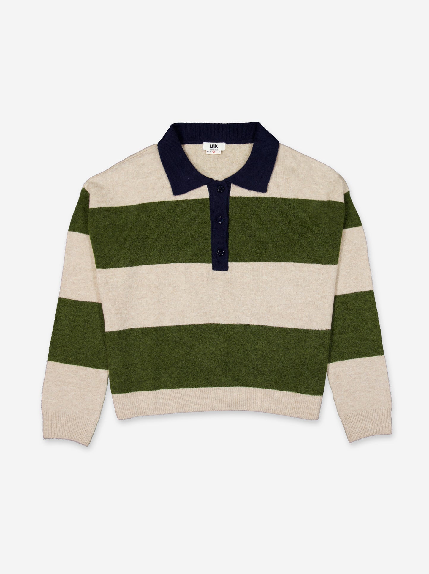 Polo neck knit sweater - ULK Cara