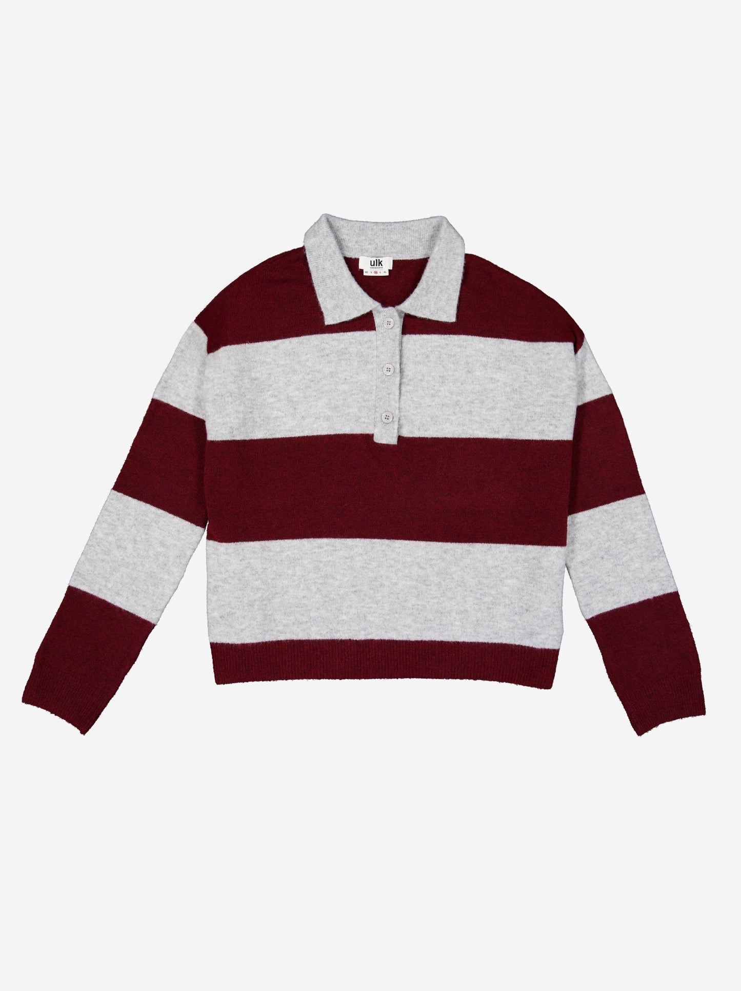 Polo neck knit sweater - ULK Cara