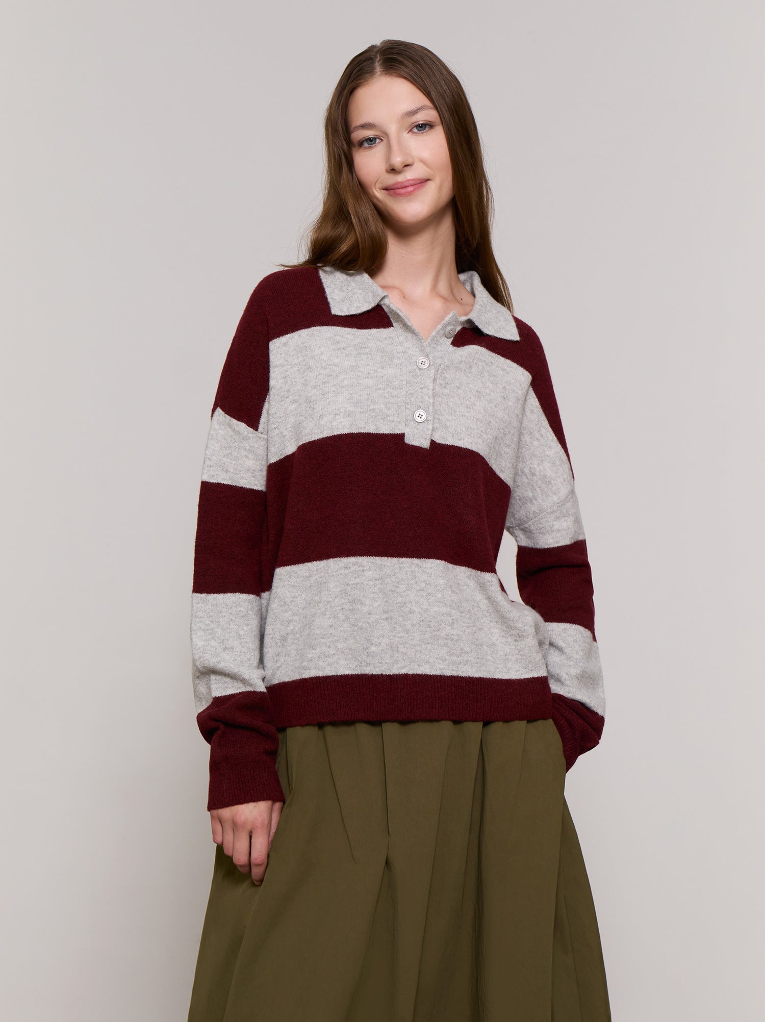 Jersey punto cuello polo - ULK Cara