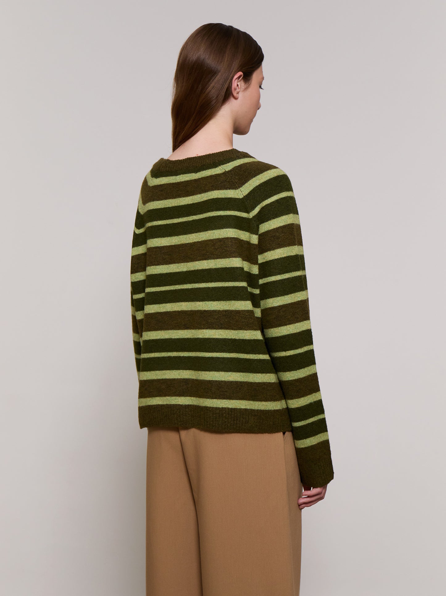 Loose fit striped sweater - ULK Fiona