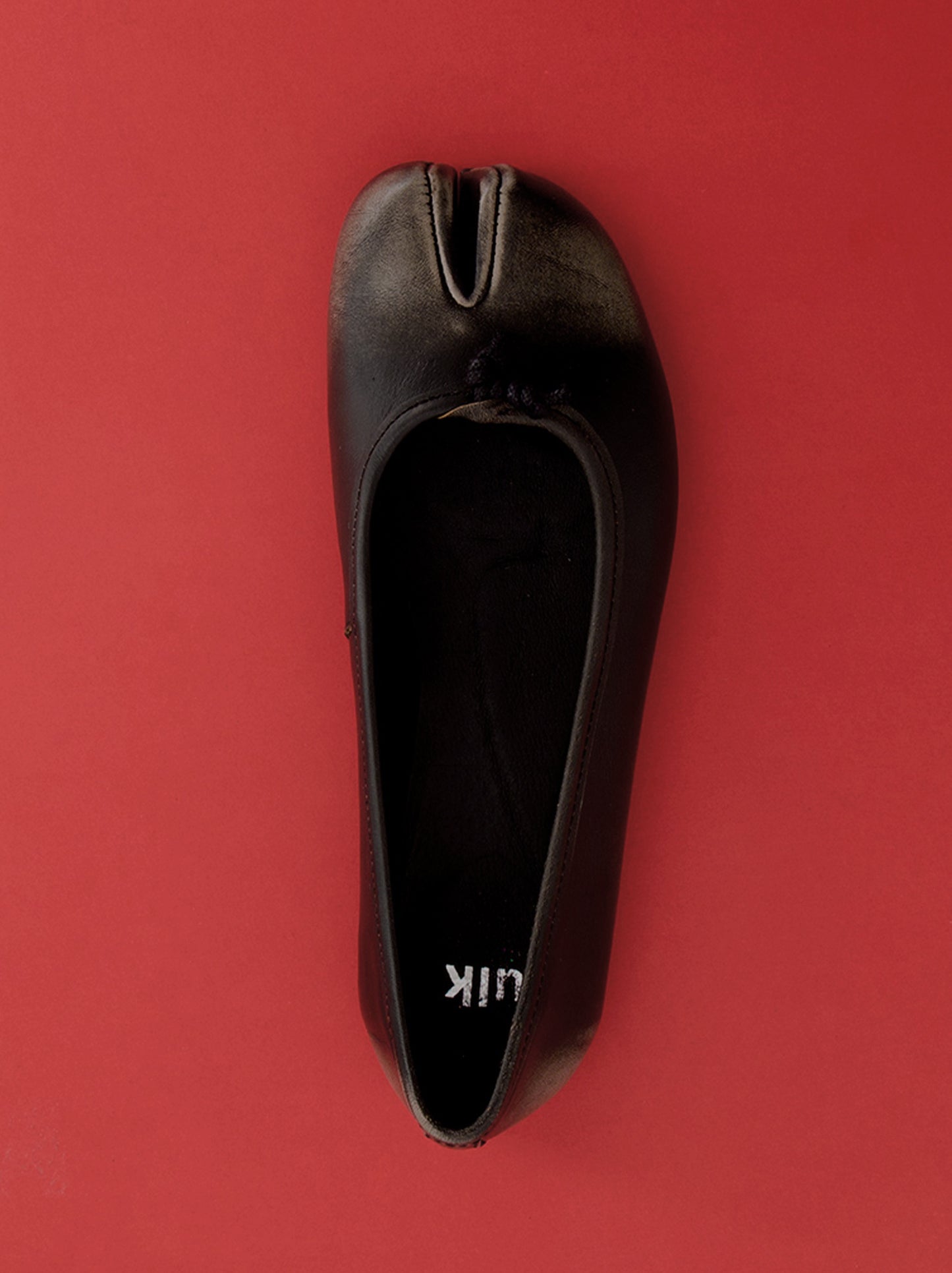 Bailarinas tabi de piel brush - ULK Karva