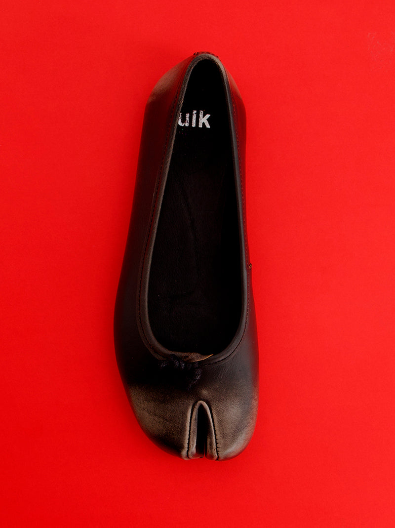 Leather tabi ballerinas - ULK Karva