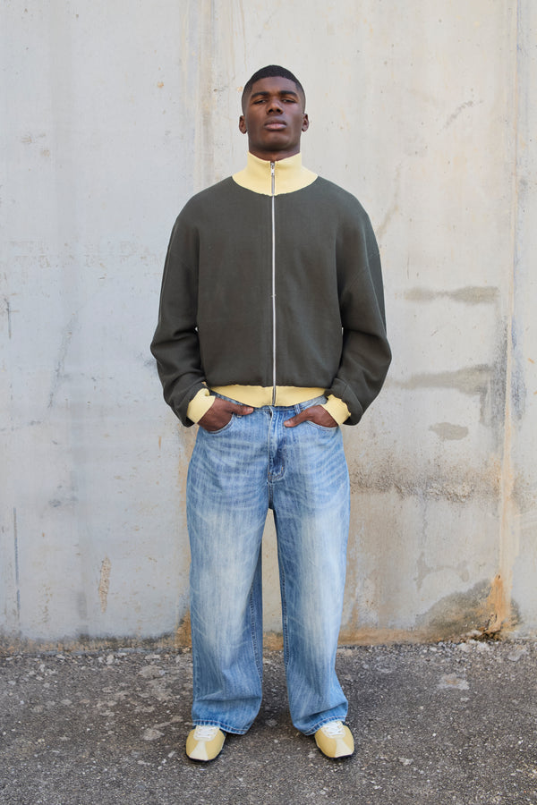 Jeans baggy efecto desgastado - Bagy