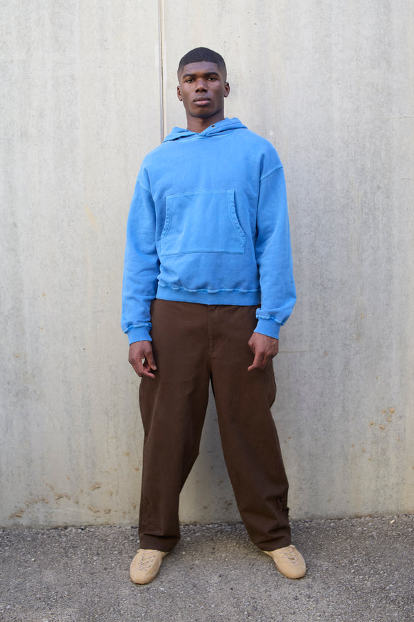 Sudadera de felpa con doble capucha - 222