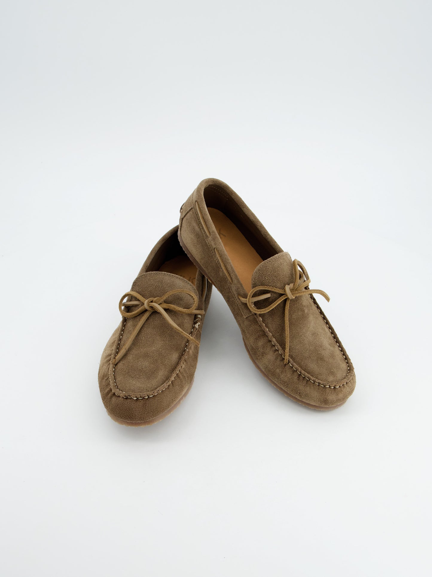 Mocasín De Serraje Taupe - Hamelin