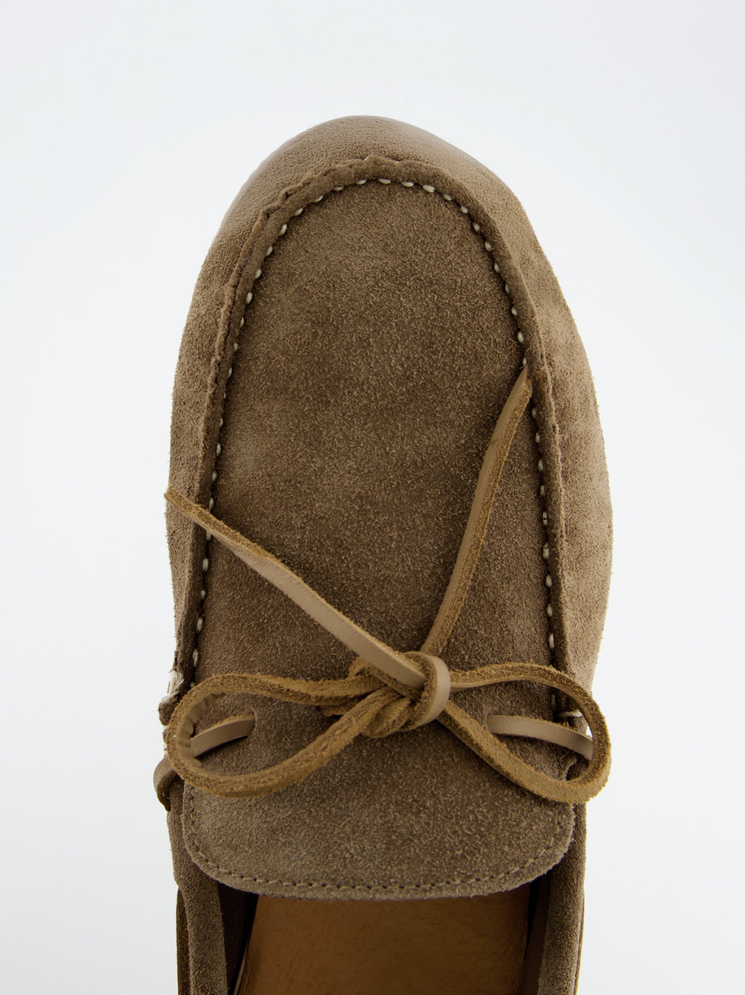 Mocasín De Serraje Taupe - Hamelin