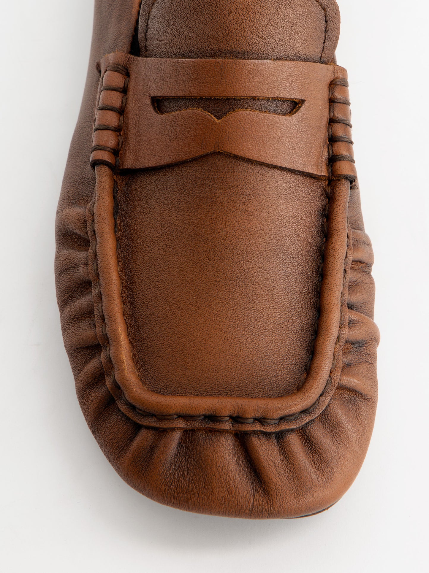 Mocasines de piel fruncido - ULK Momo