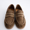 Mocasines De Serraje Taupe -Kassai