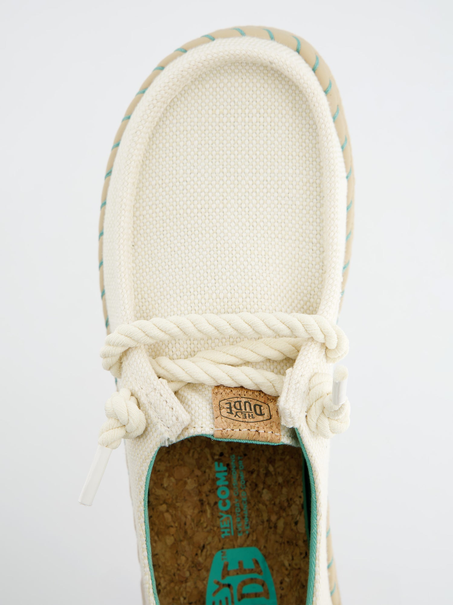 Mocasines Estilo Náutico Hey Dude  Beige