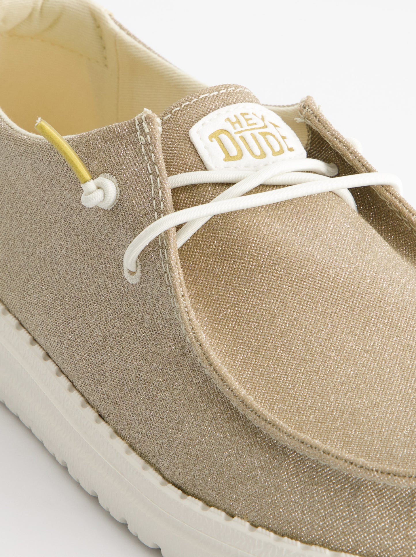 Mocasines acabado brillante slip-on - Hey Dude Wendy Metallic Sparkle