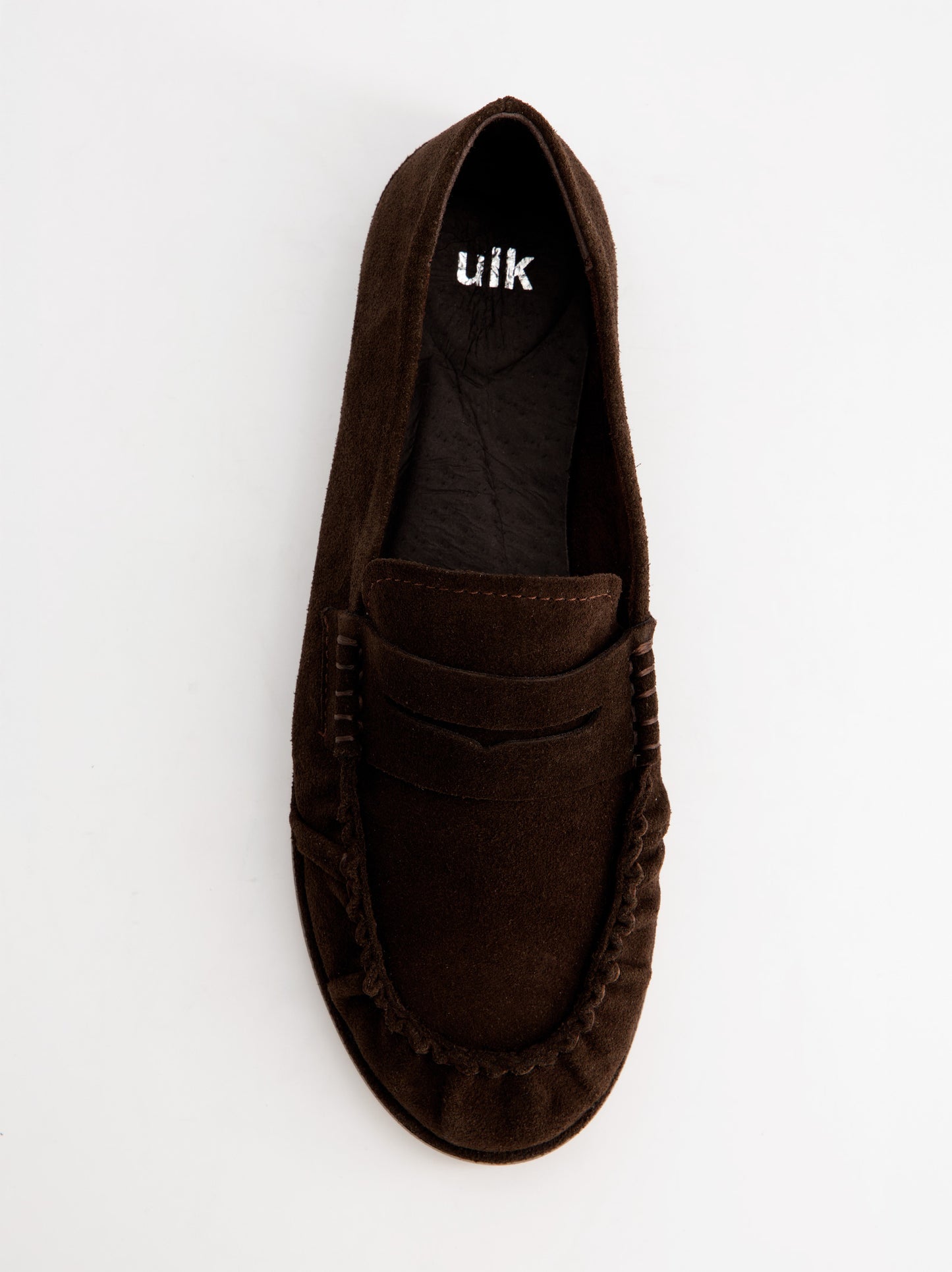 Brown suede loafers - ULK Lara