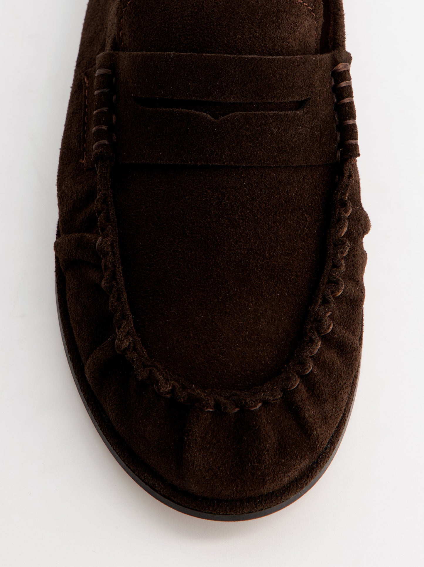 Brown suede loafers - ULK Lara