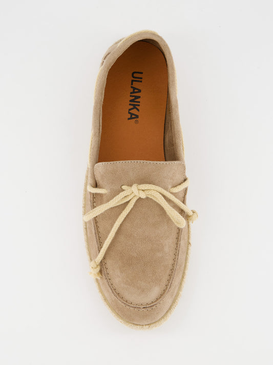 Mocasines de ante y esparto - Cabo