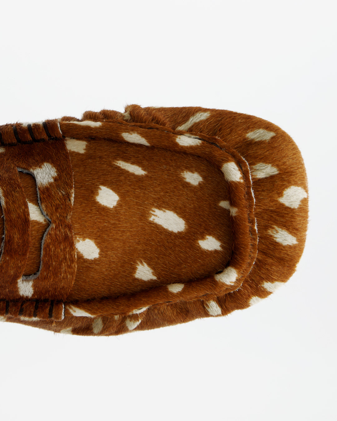 Mocasines de pelo estampado - Momo