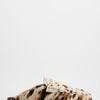 Mocasines mule de pelo animal print - Momar