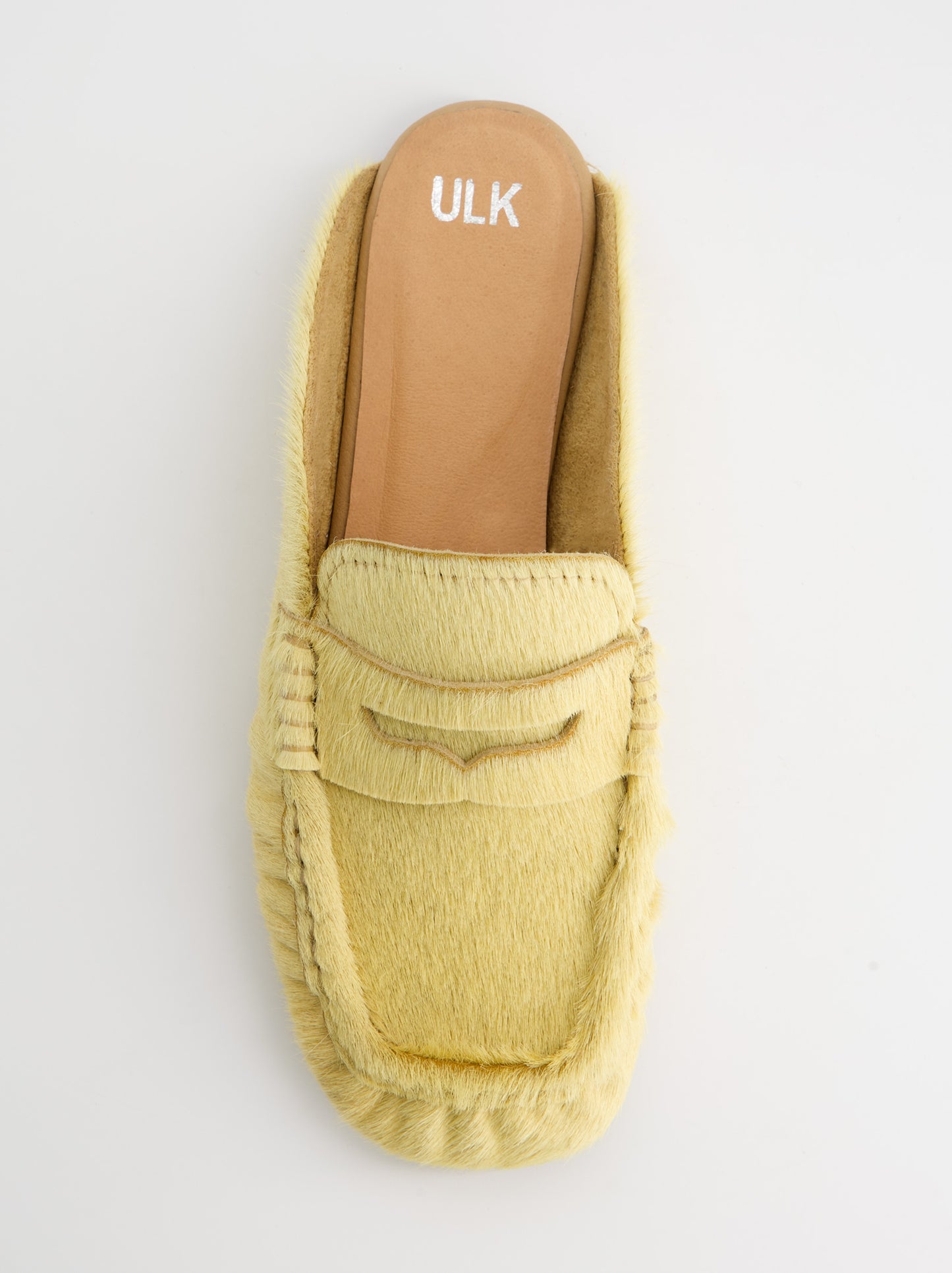 Mocasines mule de pelo en piel - Momar
