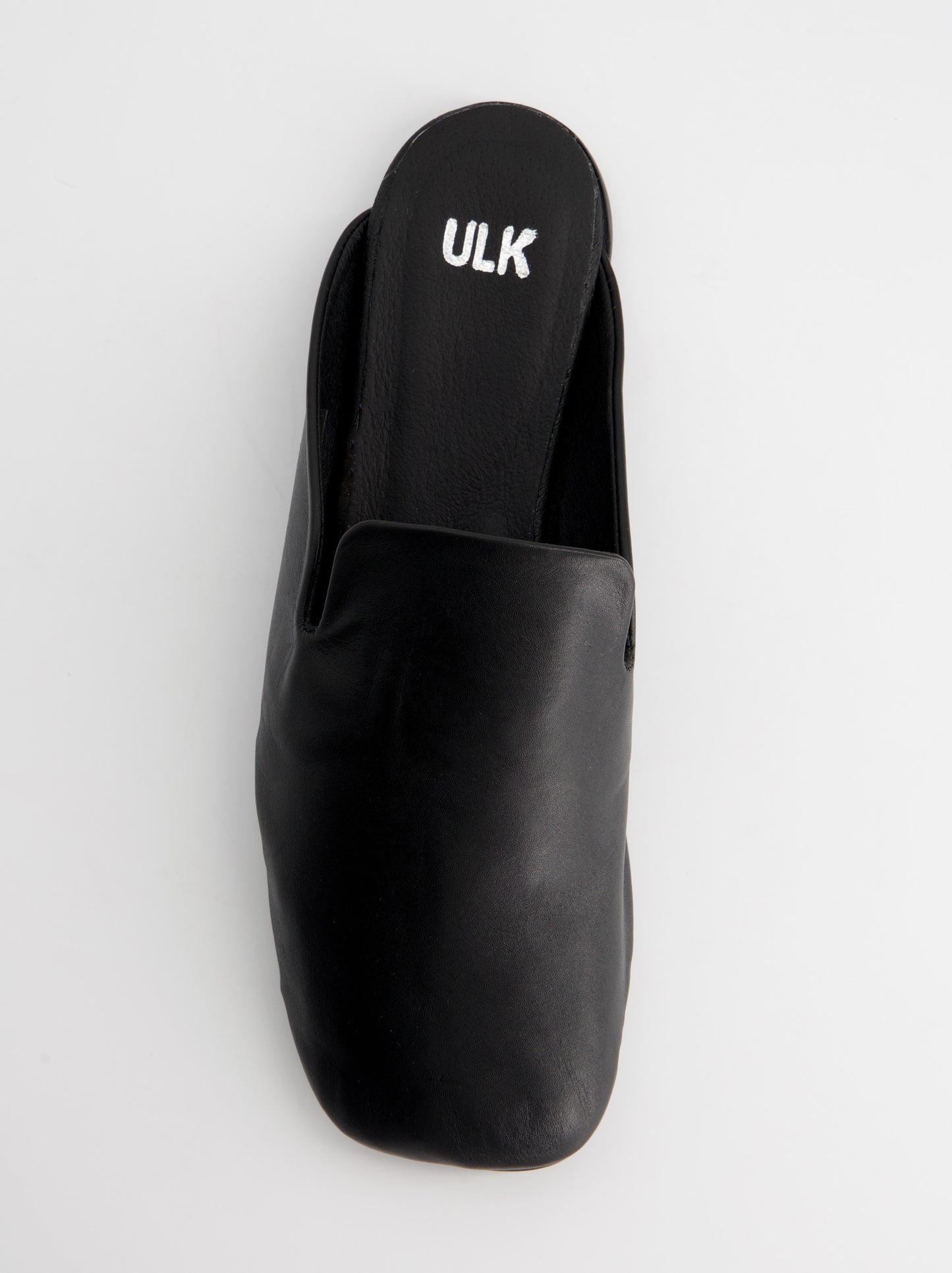 Mocasines mule de piel negros - Rakesh