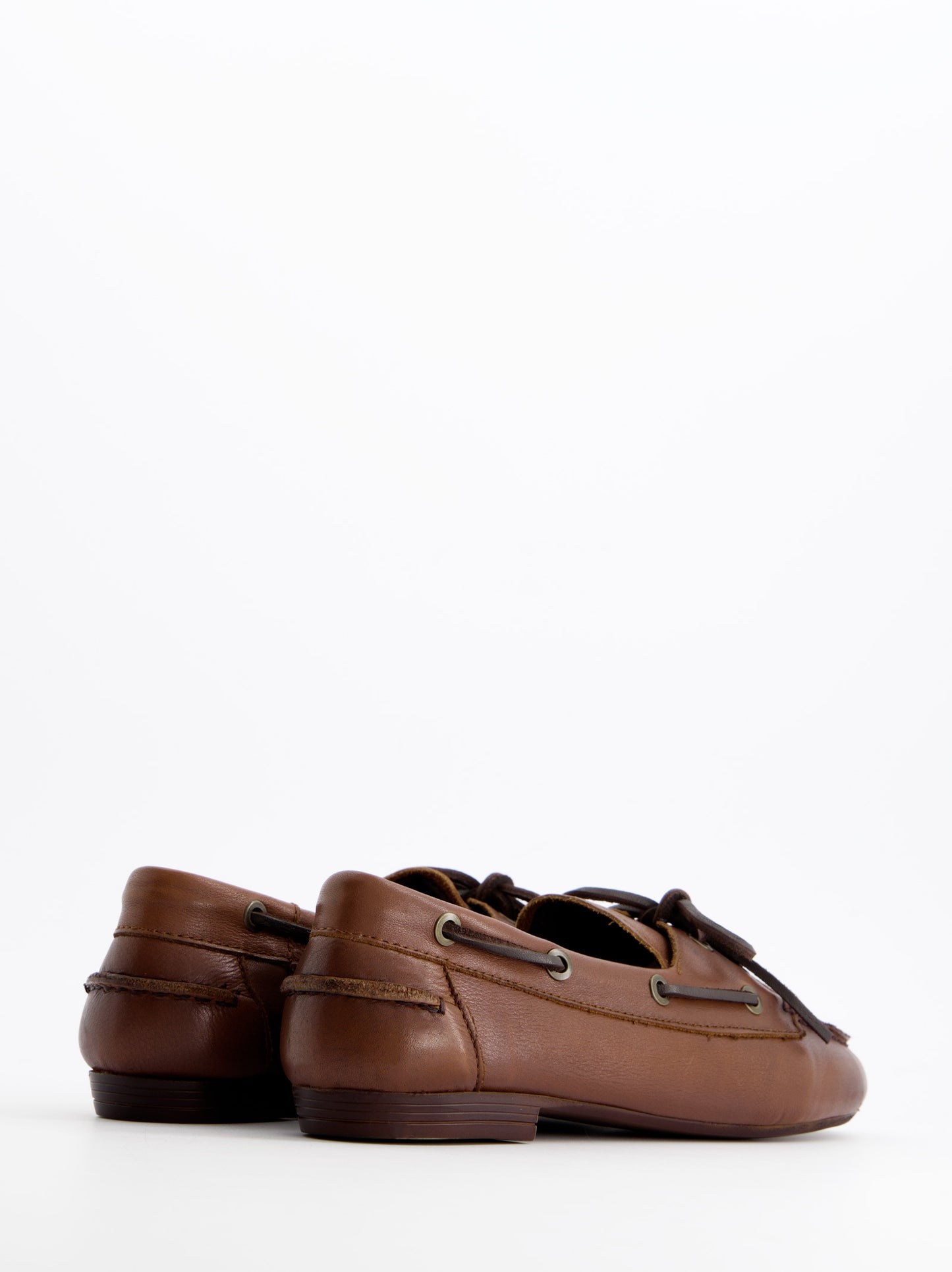 Nautical leather moccasins - Blossom