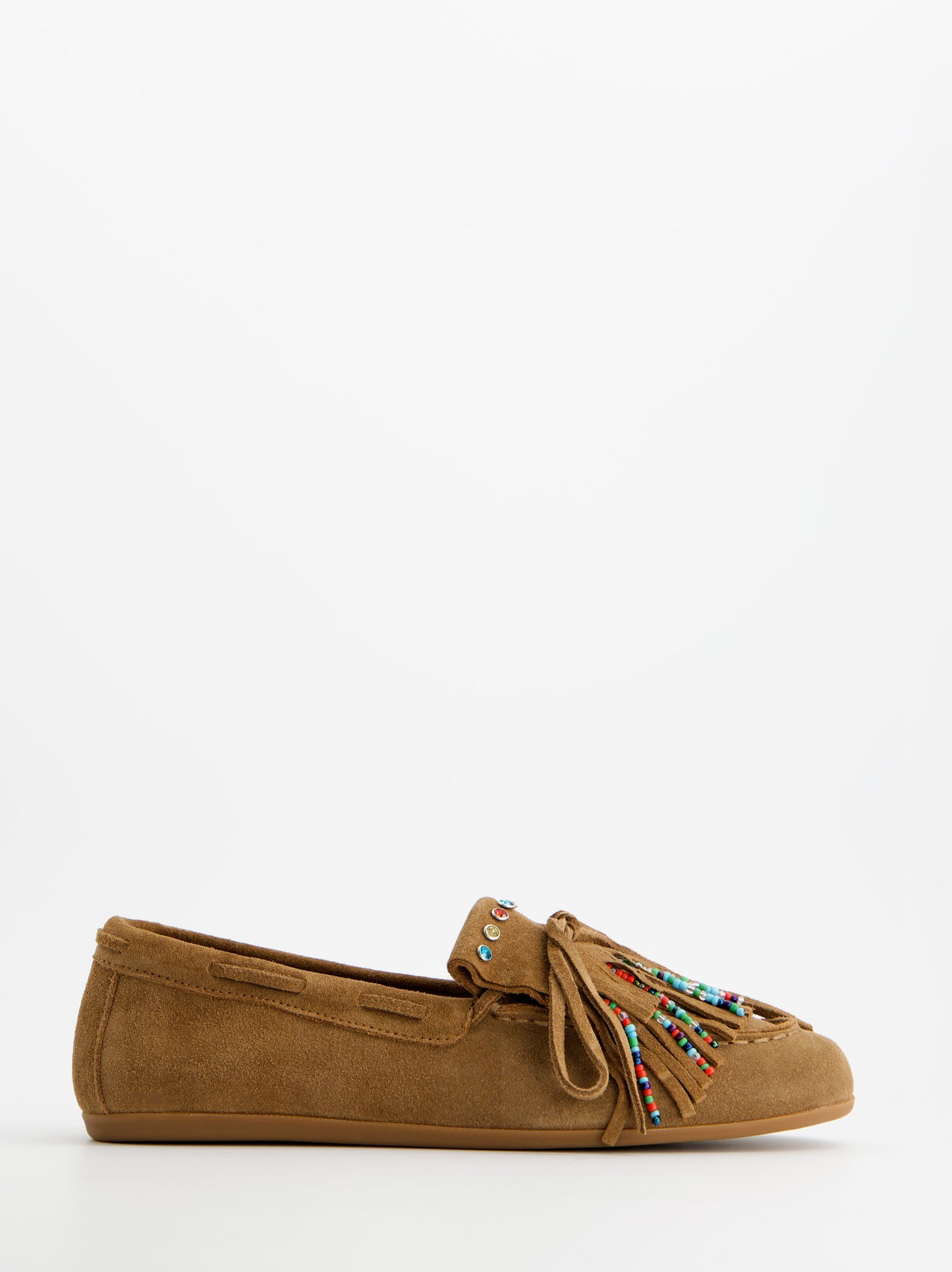 ULK Frisco Fringed Leather Boat Shoes