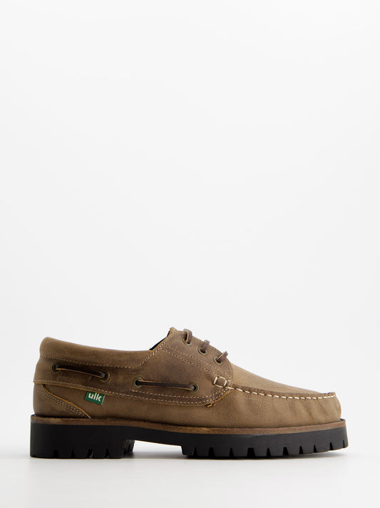 Mocasines náuticos de piel para hombre - ULK Veleta