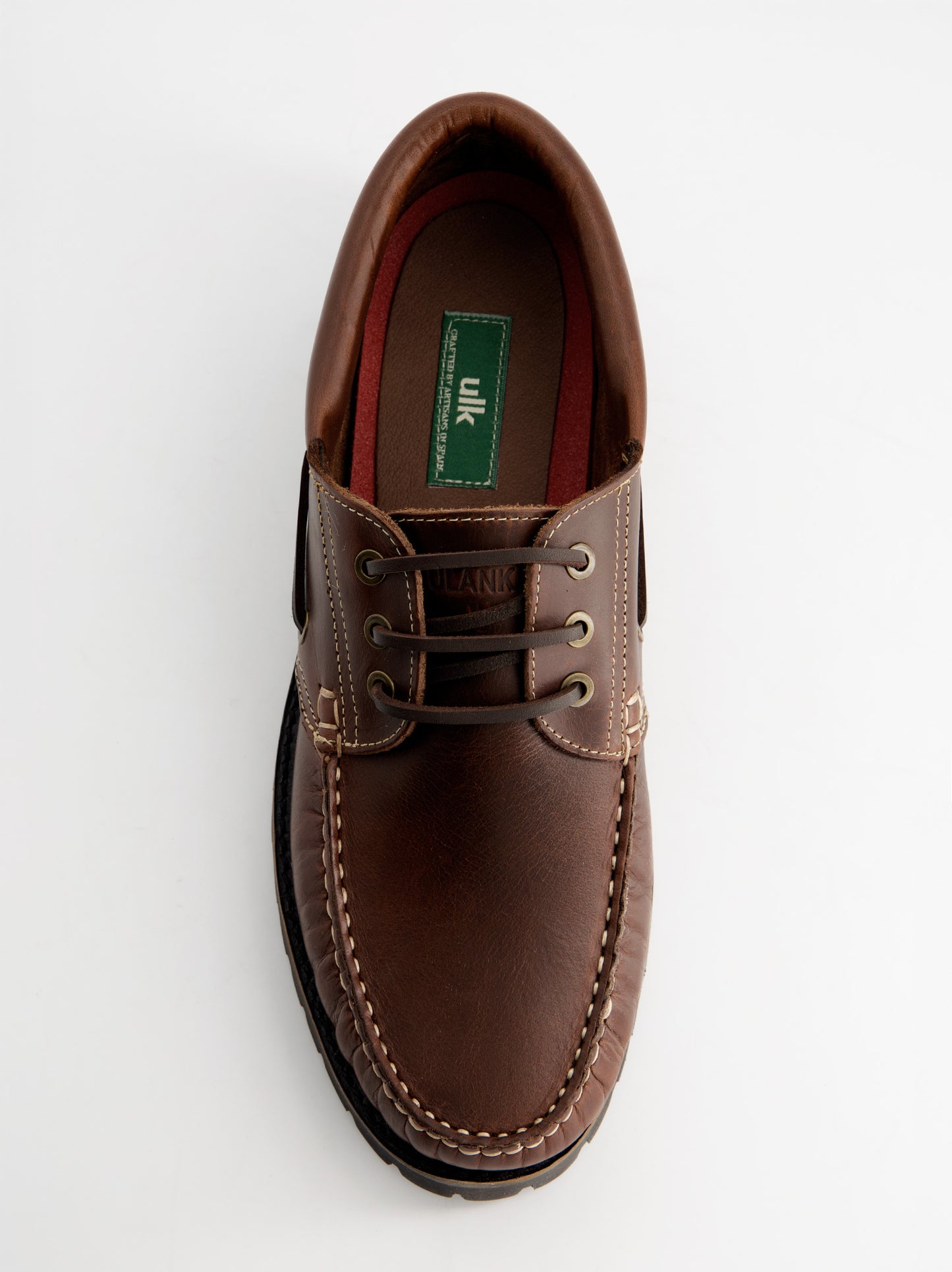 Mocasines náuticos de piel para hombre - ULK Veleta