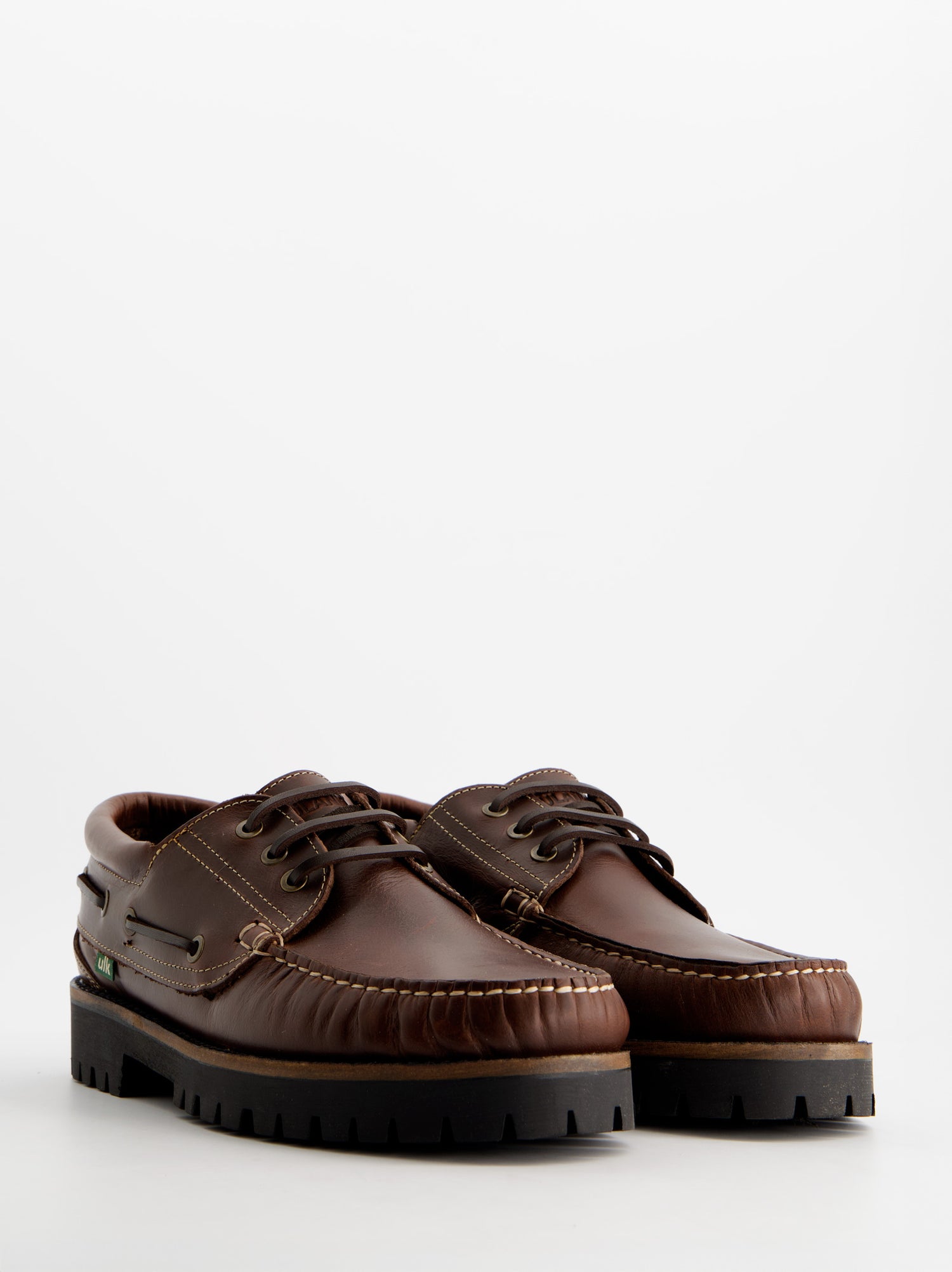 Mocasines náuticos de piel para hombre - ULK Veleta