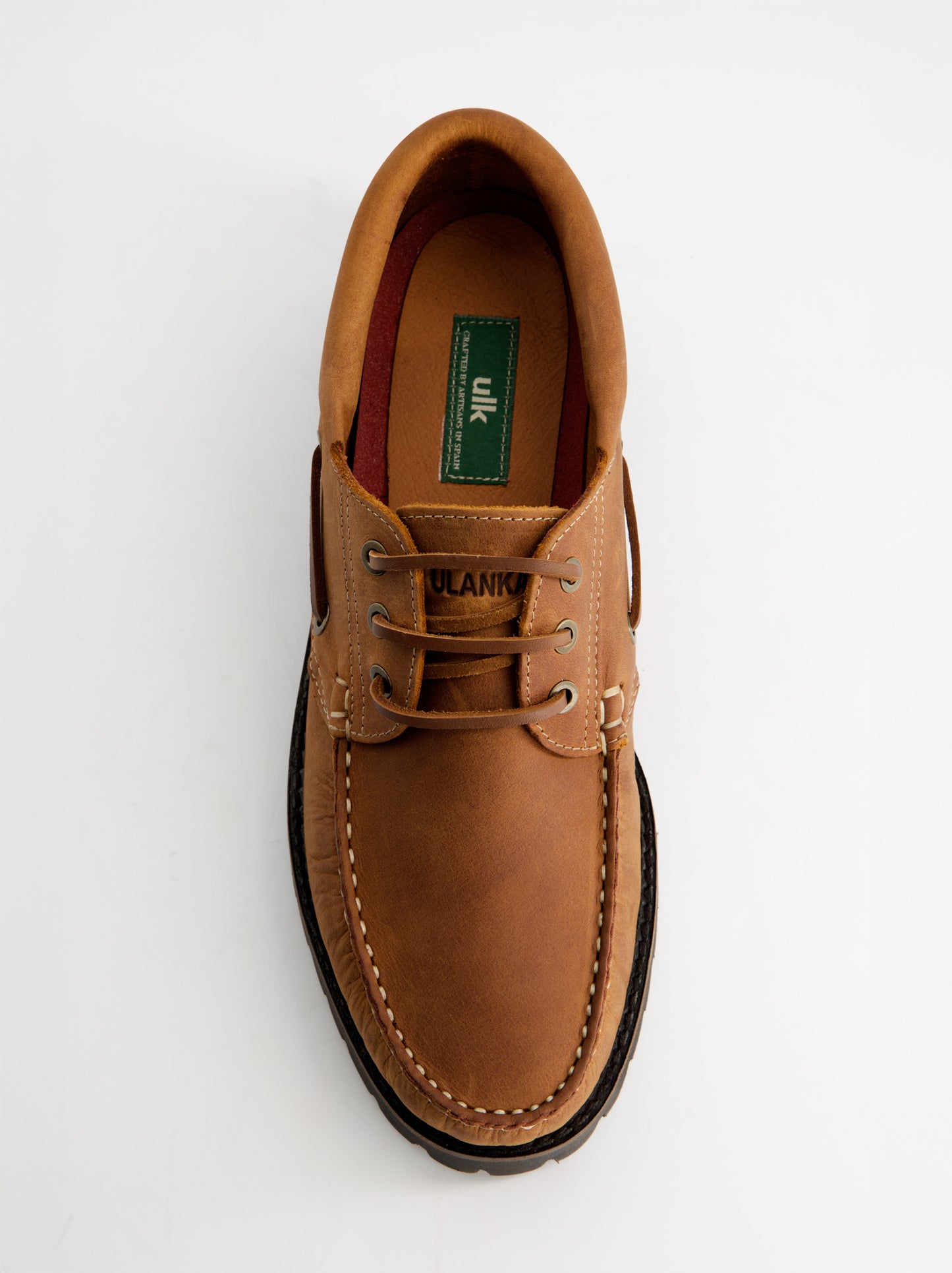 Men's leather boat shoes - ULK Veleta