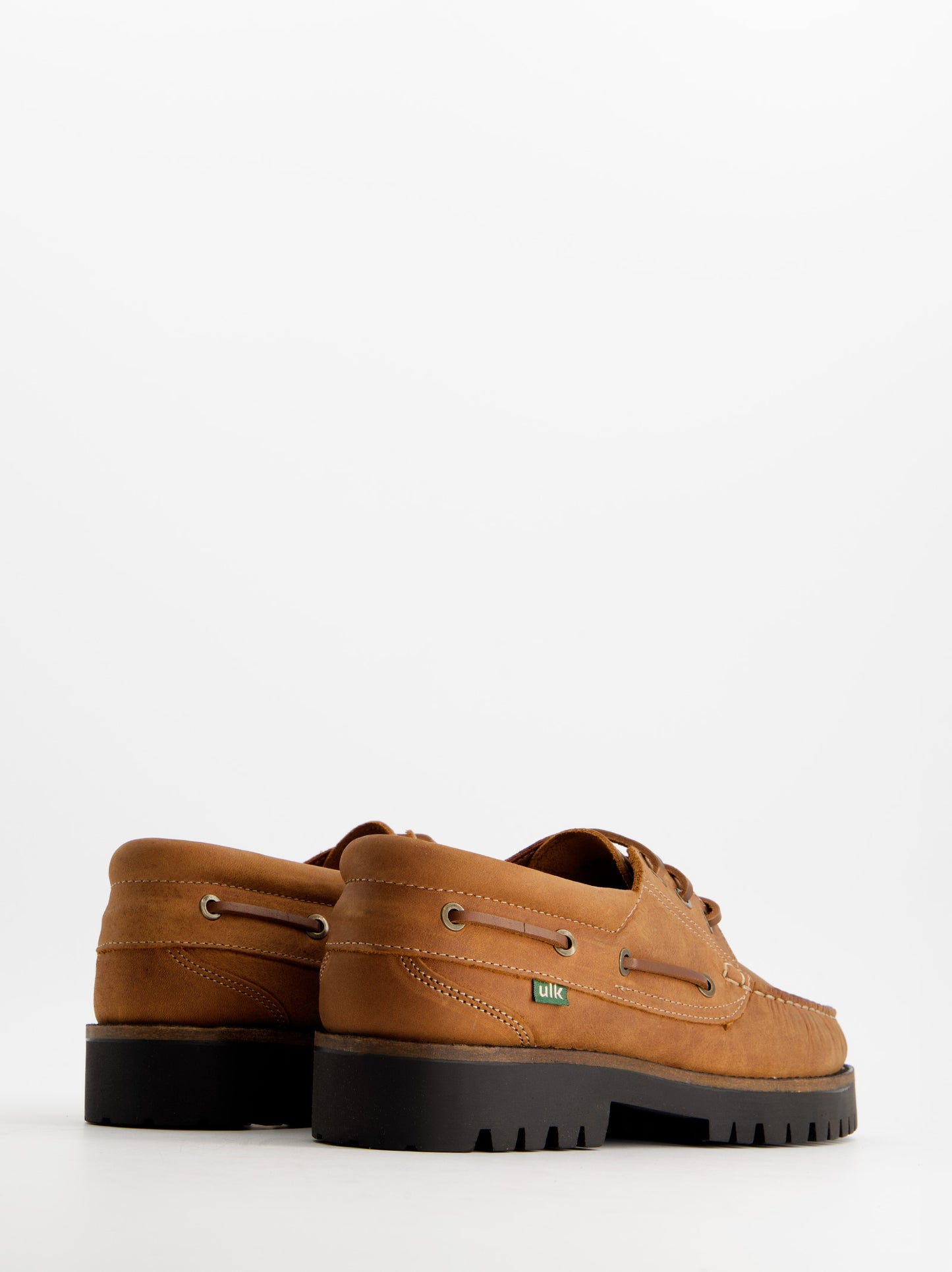 Men's leather boat shoes - ULK Veleta