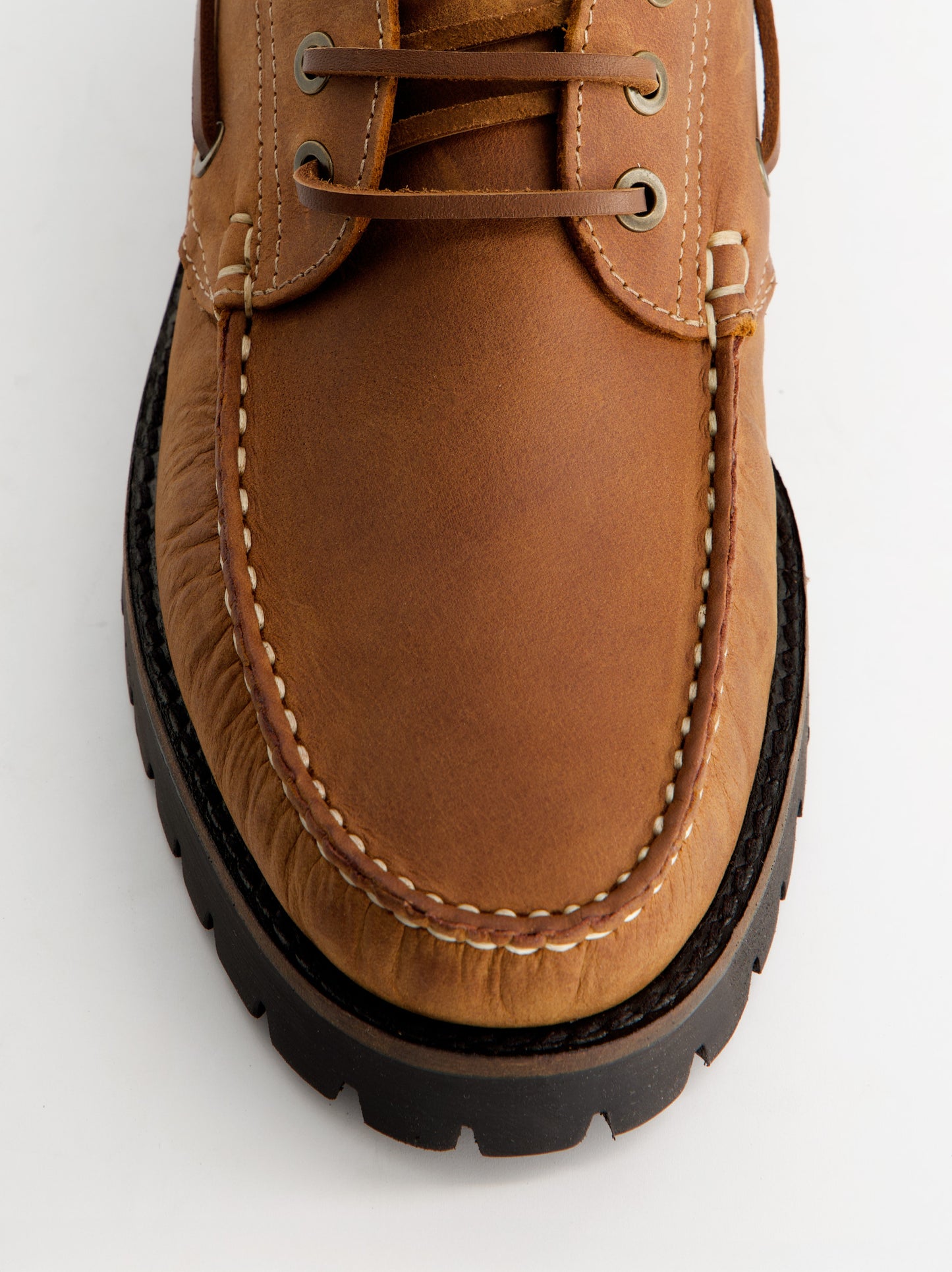 Mocasines náuticos de piel para mujer - ULK Veleta