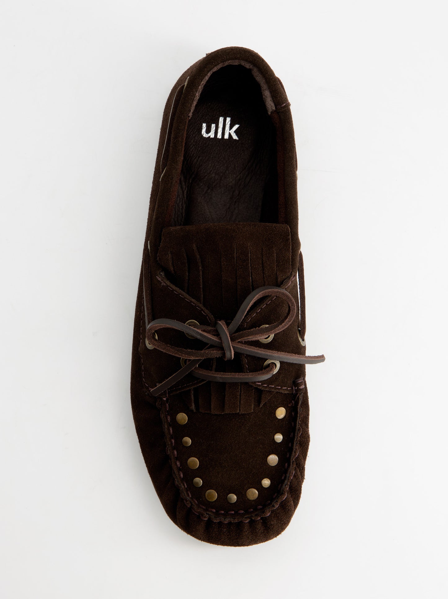 Boho leather nautical moccasins - ULK Forrest