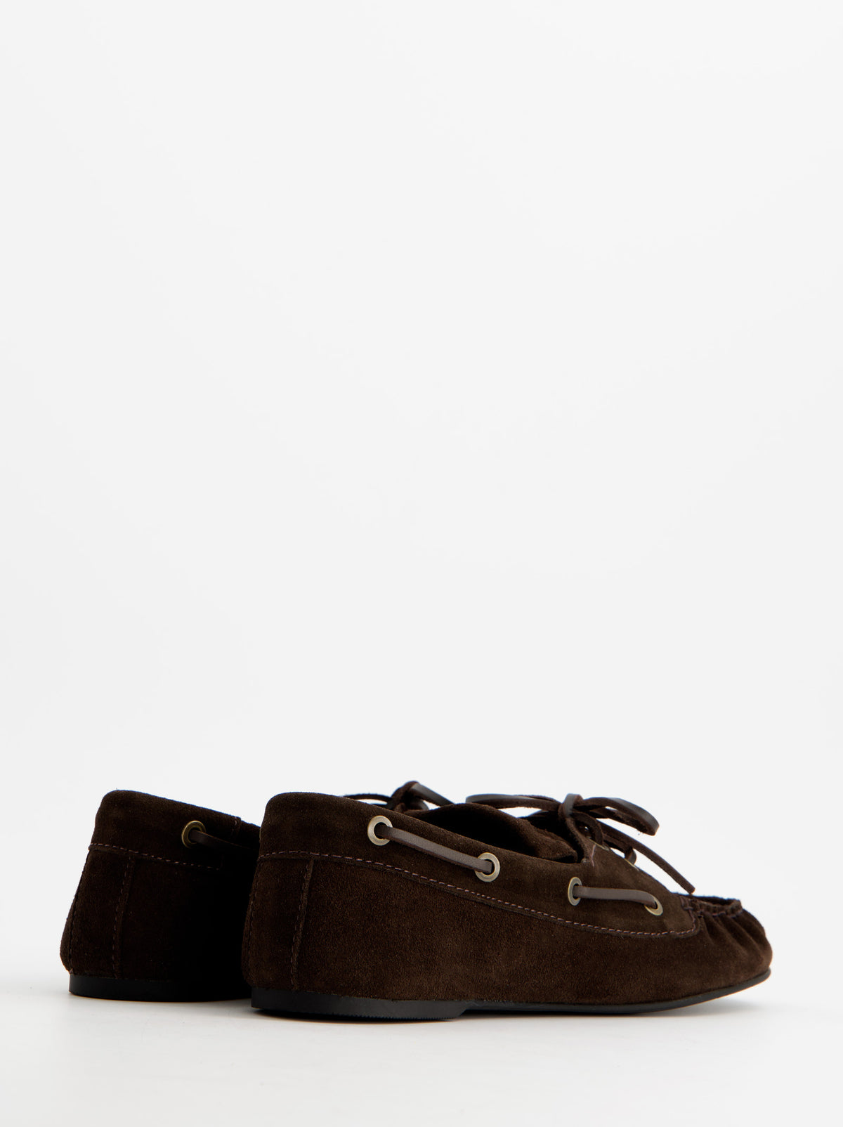 Mocasines náuticos boho de piel - ULK Forrest