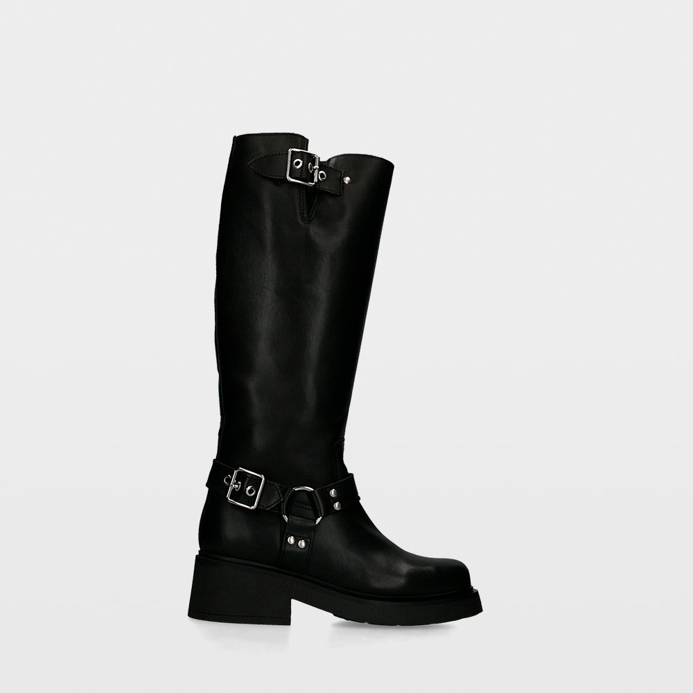 Musse &amp; Cloud by Ulanka Cross - Leather biker boot