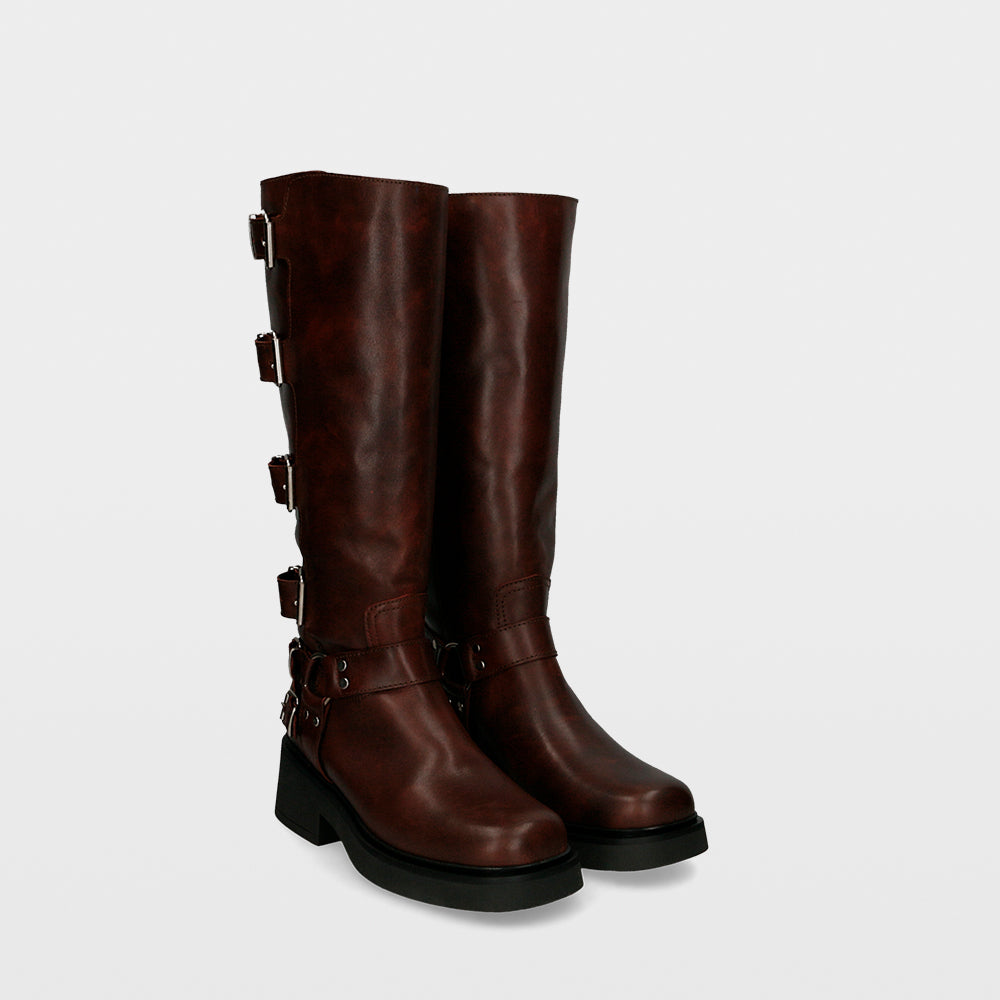 Musse &amp; Cloud by Ulanka Cross vip - Leather biker boot