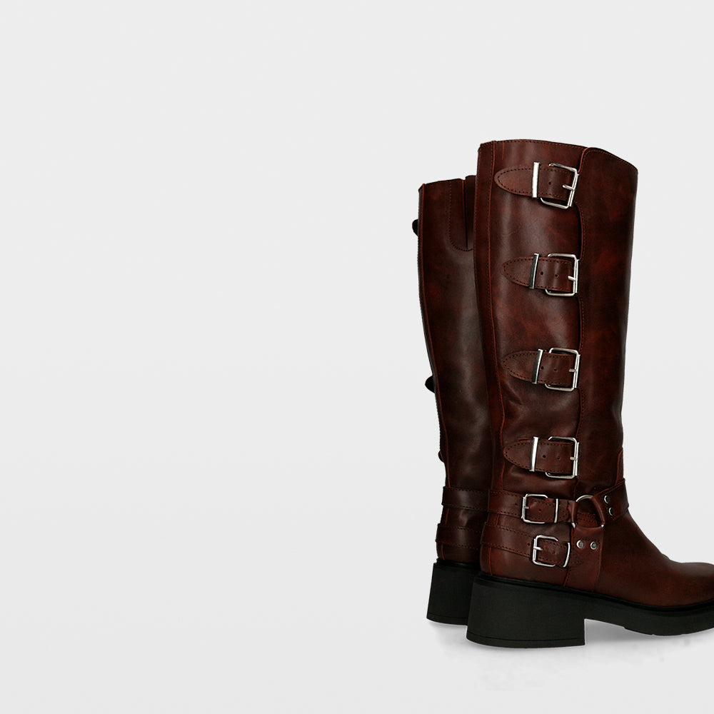 Musse &amp; Cloud by Ulanka Cross vip - Leather biker boot