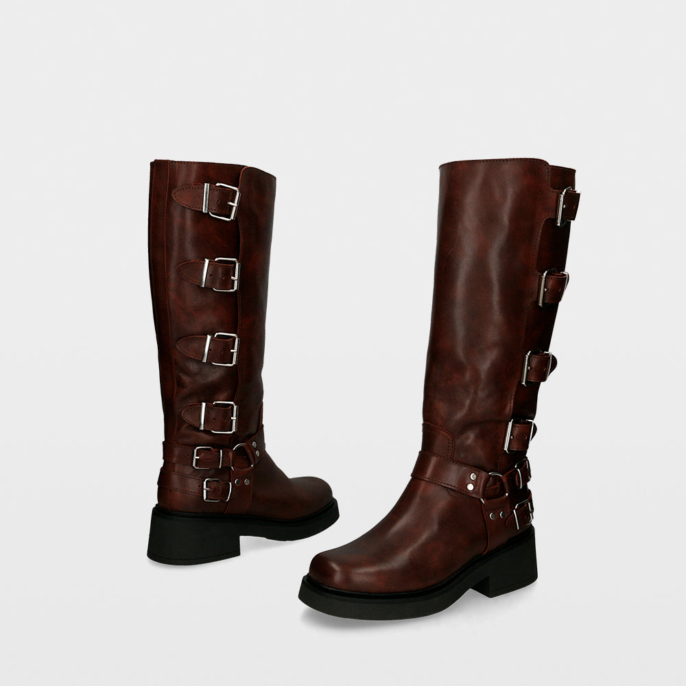 Musse &amp; Cloud by Ulanka Cross vip - Leather biker boot