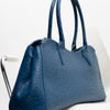 Bolso de piel azul - Nepo