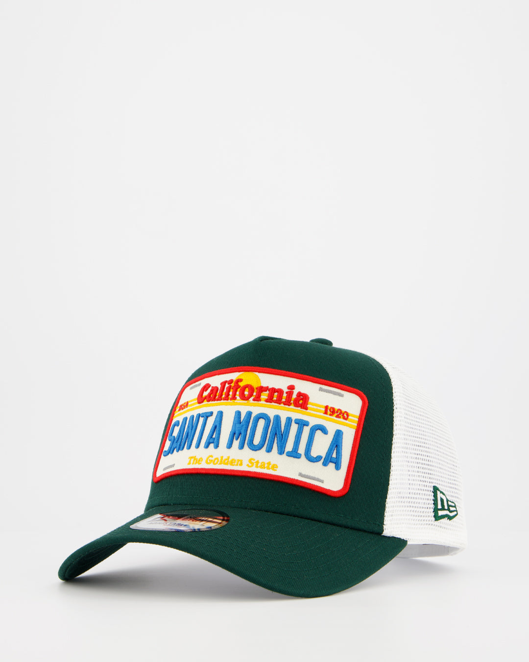 New Era Santa Monica License Plate Dark Green 9FORTY - Gorra